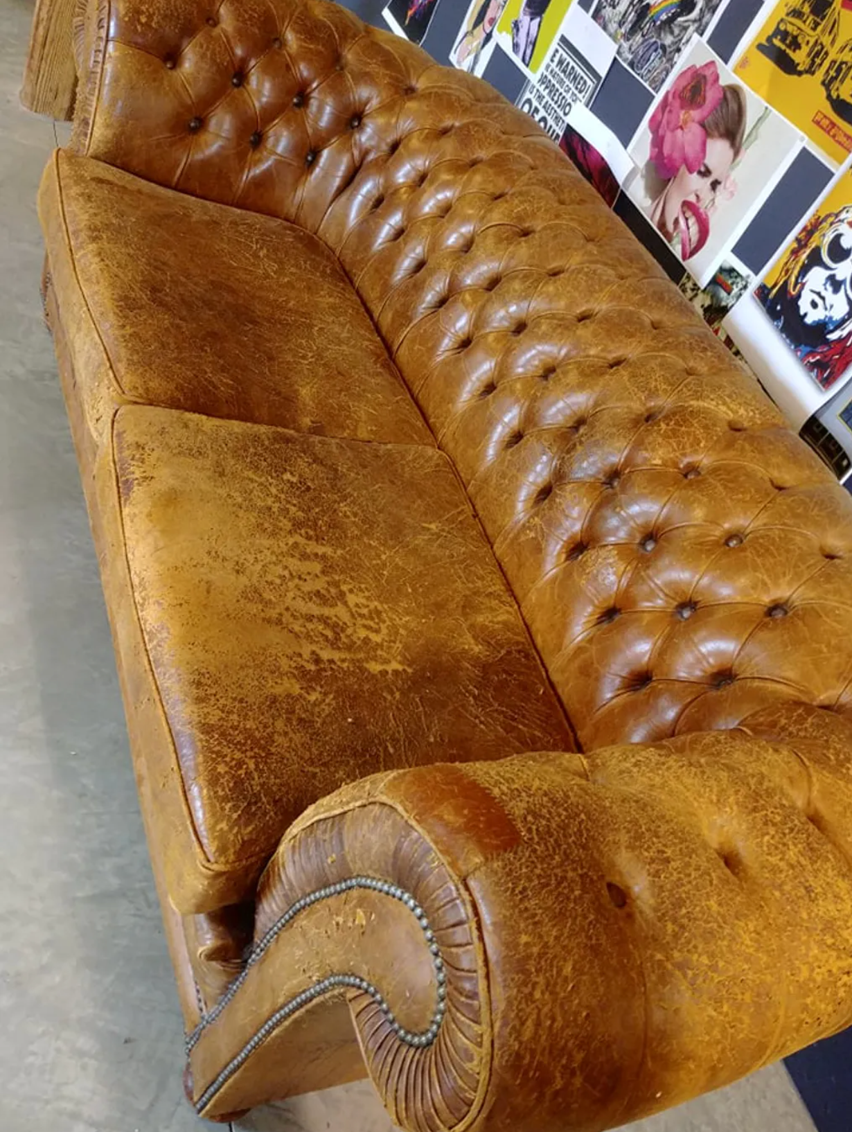 3-seater Chesterfield Sofa