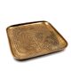 Modern solid brass tray / vide poche, Atelier Ventrella Italy 1980s