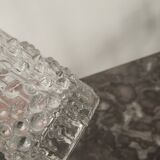Glass vase from the 70s