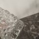 Glass vase from the 70s