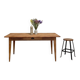 Vintage farmhouse table with spindle legs.