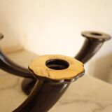 Pair of Gien Art Deco Candlesticks