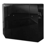 Black lacquered cabinet by Kazuhide Takahama for Cassina, 1980