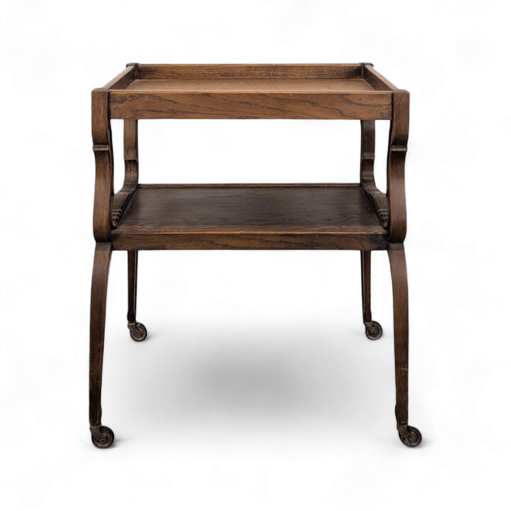 Folding side table