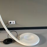 White serpente floor lamp Martinelli