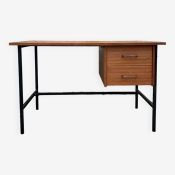 Vintage metal and wood desk