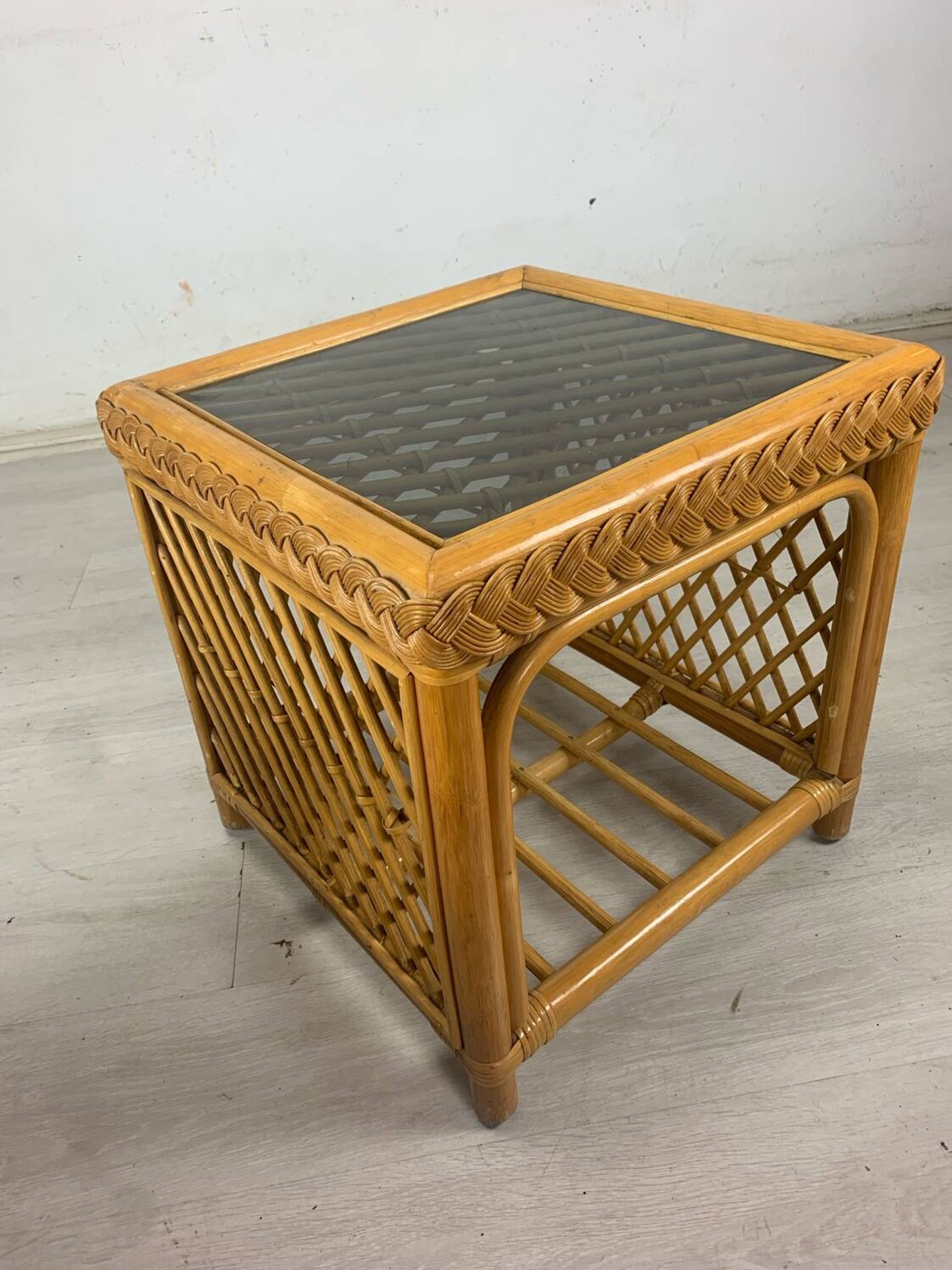 Rattan coffee table