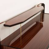 Italian vintage credenza in the style of Vittorio Dassi, 1950s
