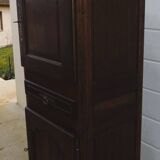 Standing man two doors one drawer solid oak