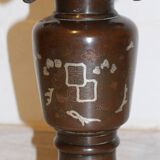 Bronze baluster vase from Vietnam, 1920
