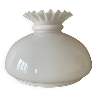Antique opaline lampshade
