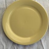 Set of 6 modern yellow dessert plates D19