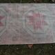 Vintage Turkish hallway rug 87x385 cm