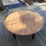 Low table with folding extensioncords