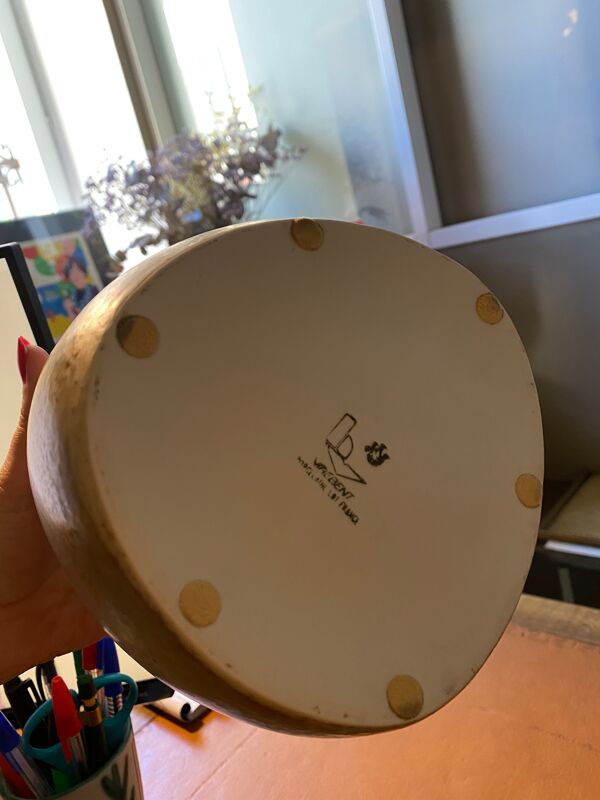 Vase galet en porcelaine Virebent