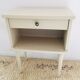 Chevet en bois beige vintage
