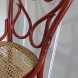 Coubated wooden chair