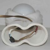 Ceramic lamp or night light "hands together" 60's