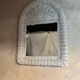 Vintage wicker/rattan mirror