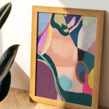 Contemporary painting Just wondered if you wonder too