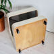 Vintage space age trolley coffee table Opal Mōbel 1970’s