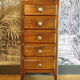 Chiffonnier vintage 5 tiroirs