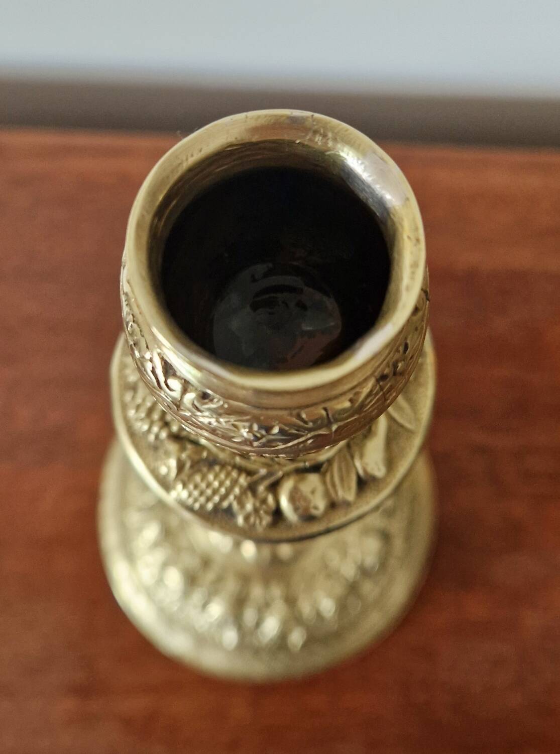 Two gilded bronze candlesticks, 19th century