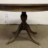 Empire style round table "lion's paws"