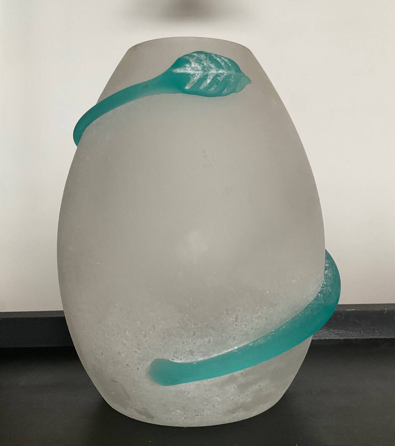 Vase « Scavo » pâte de verre Murano