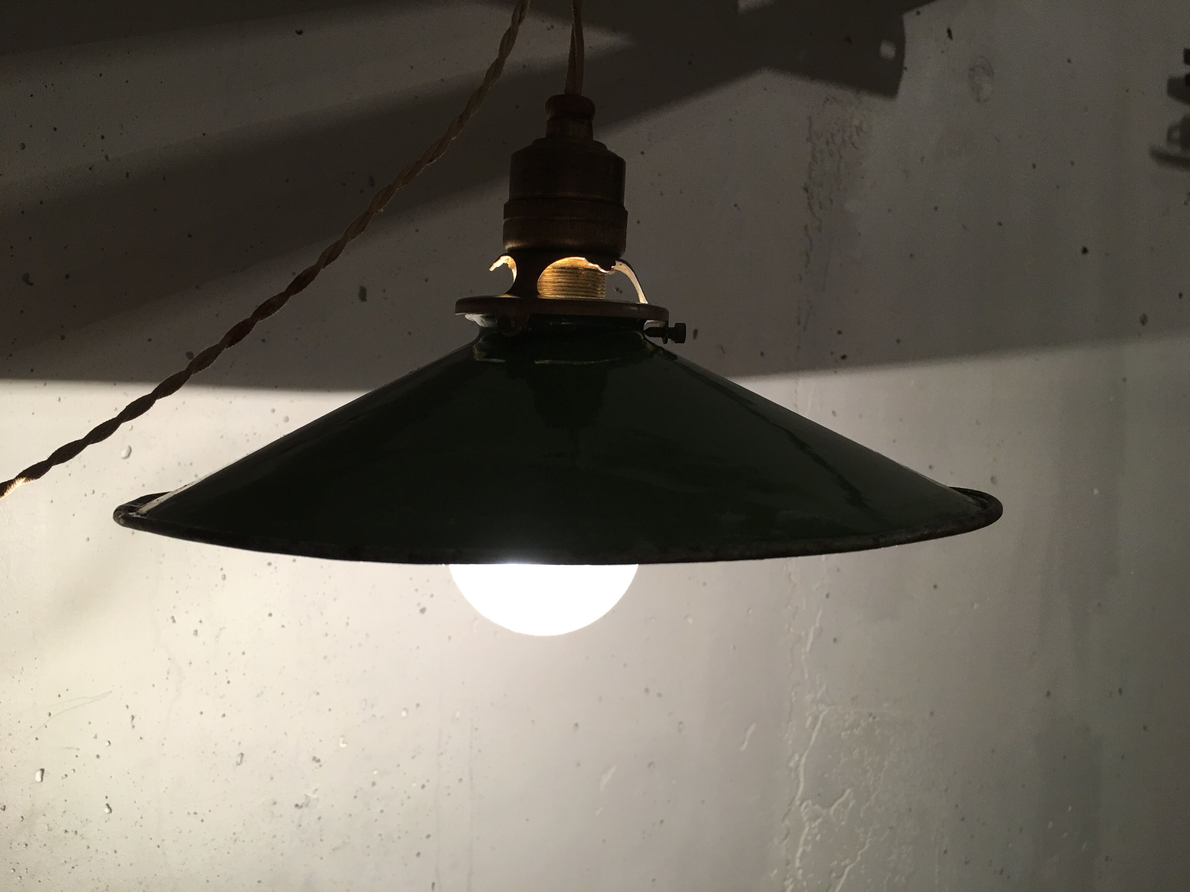 Hanging lamp bowl 50 years