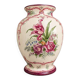 Roger Colas in Clamecy: Important vase in faience with a baluster shape.