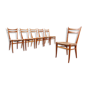 Ensemble de 6 chaises - rockabilly