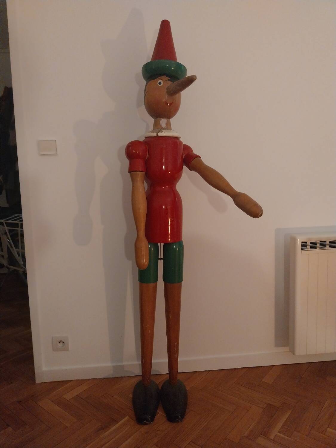 Pinocchio wooden puppet
