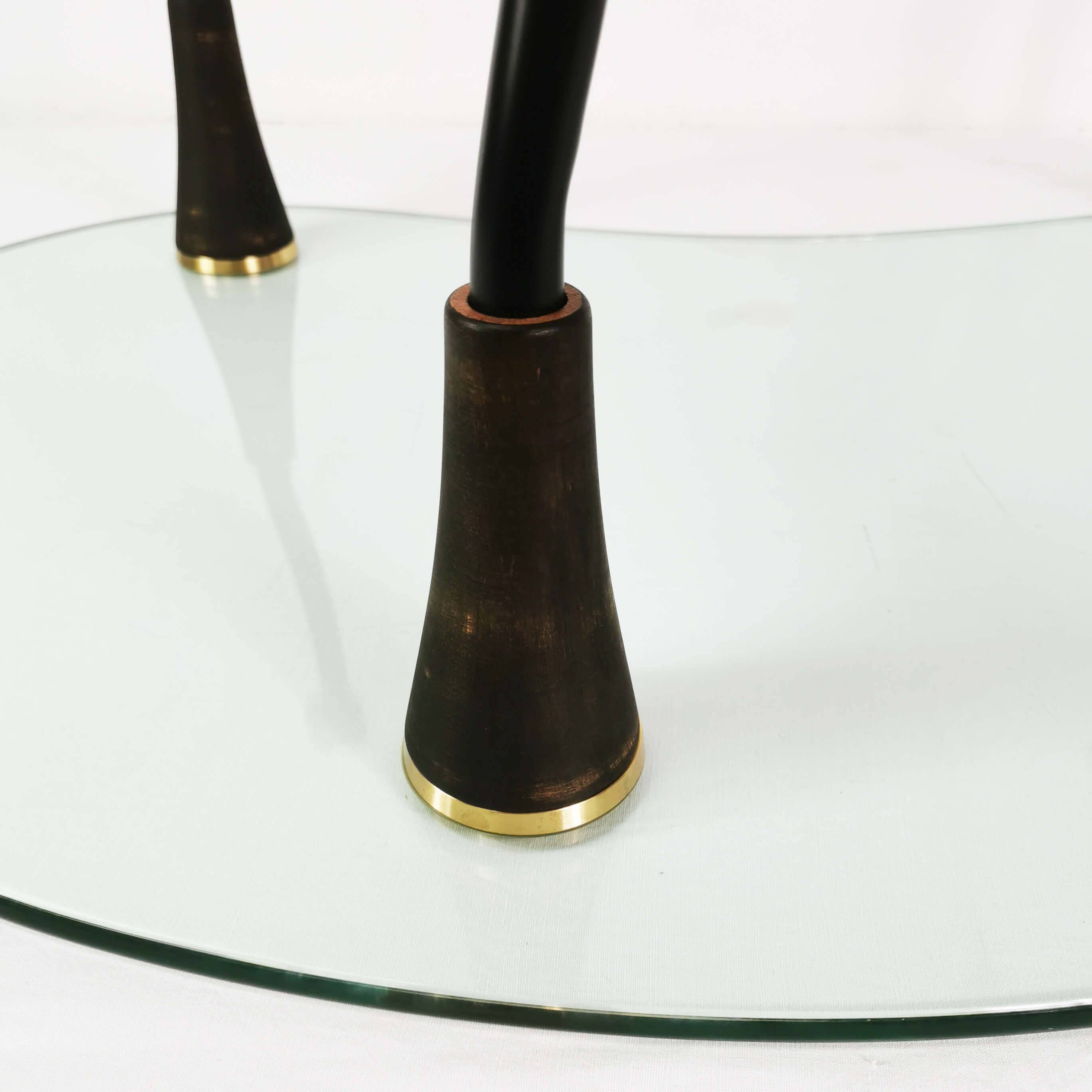 Postmodern, kidney coffee table, Germany, 1980s.