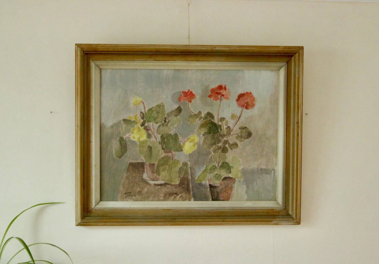 “Geraniums” by Ture Pettersson