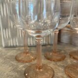 Antique liqueur glasses / vintage tableware