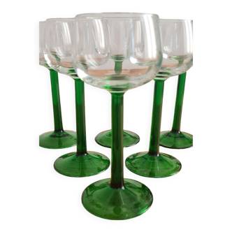 Set of 6 glasses Alsace