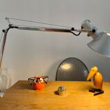 Artemide Tolomeo mini desk lamp on pliers and design Michele De Lucchi - Giancarlo Fassina