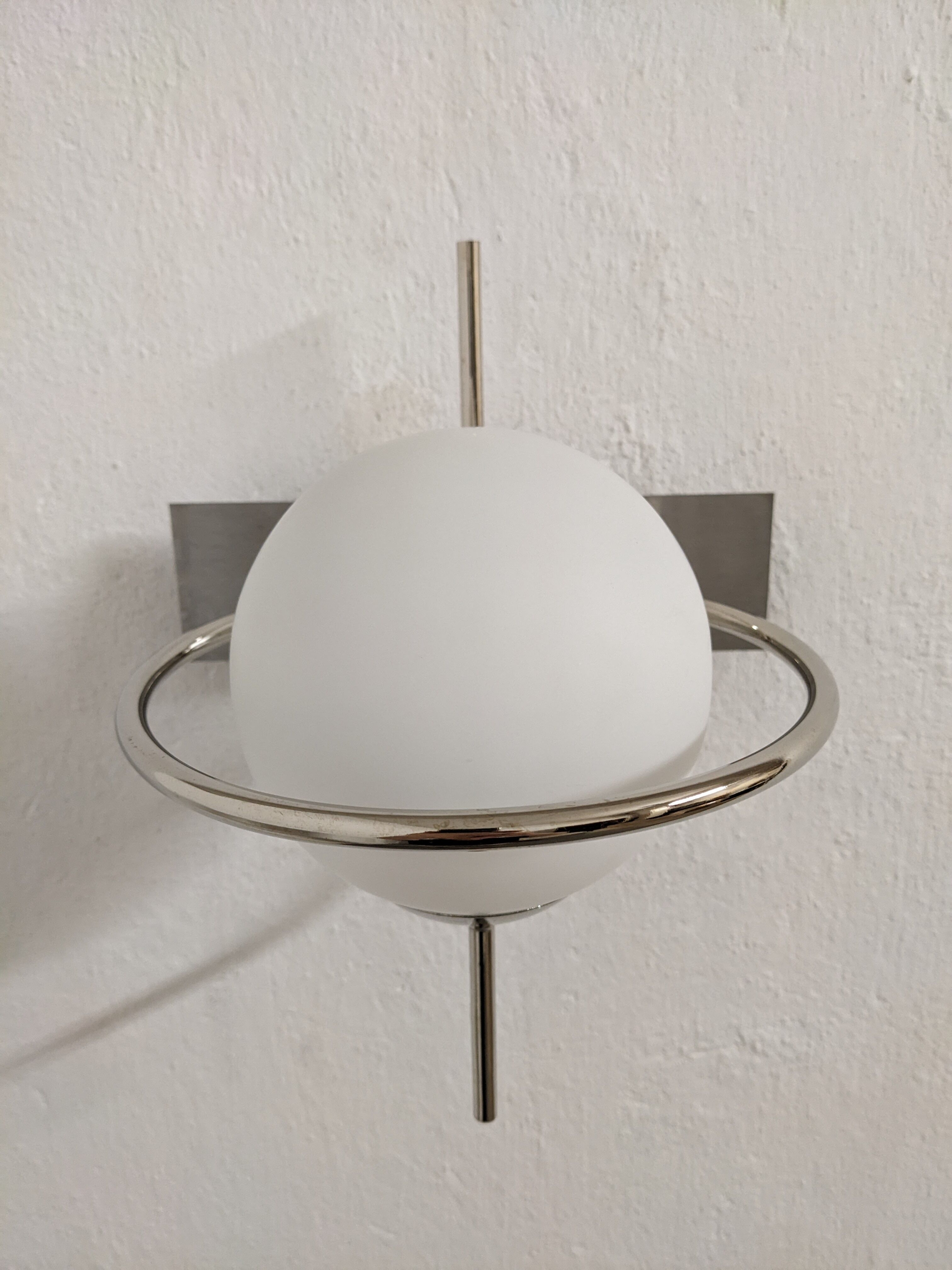 Paire d'appliques space age des années 60/70