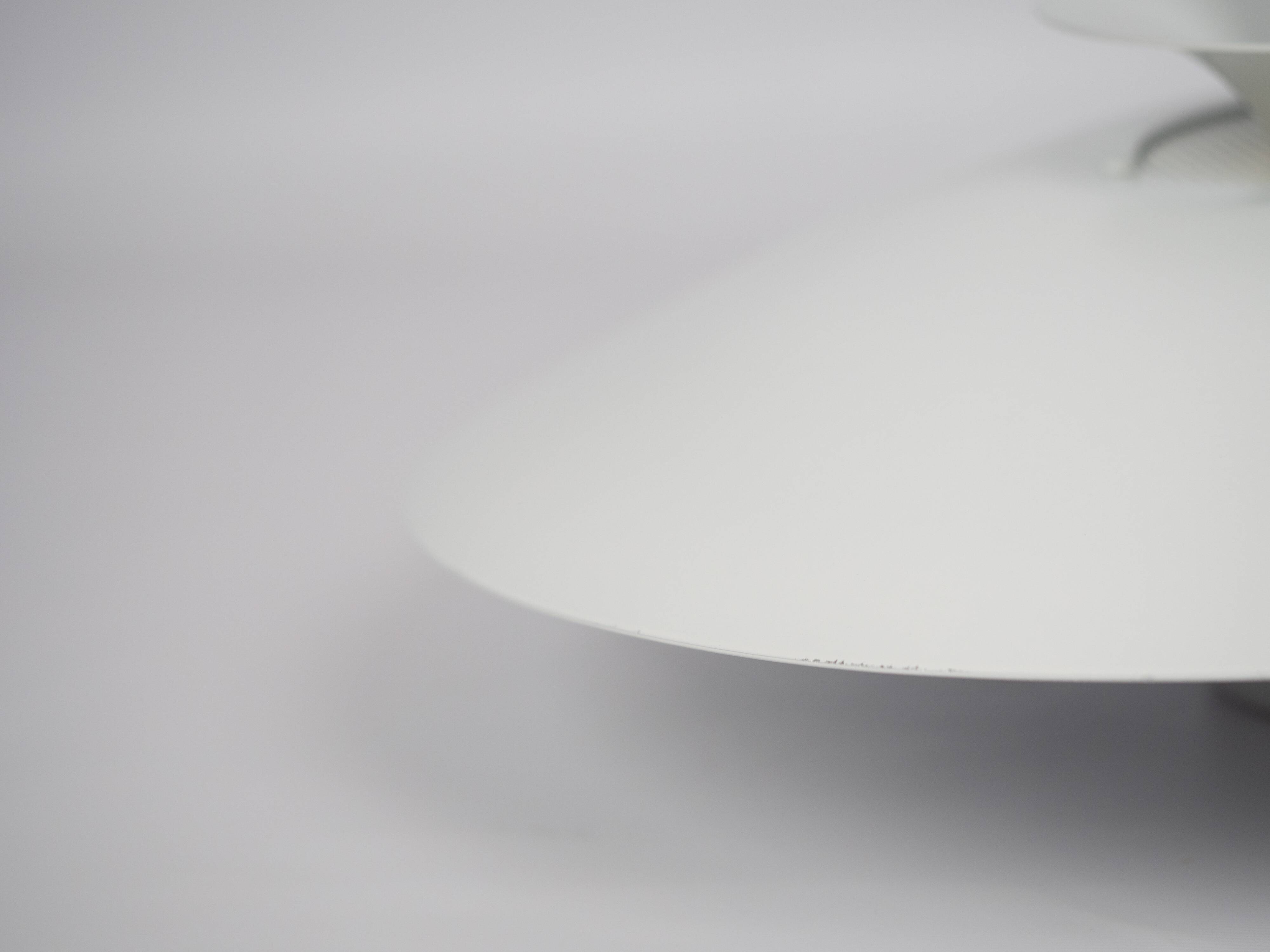 Pair of 2 vintage pendant lamps Volga by Kurt Wiborg, Jeka, 1980s