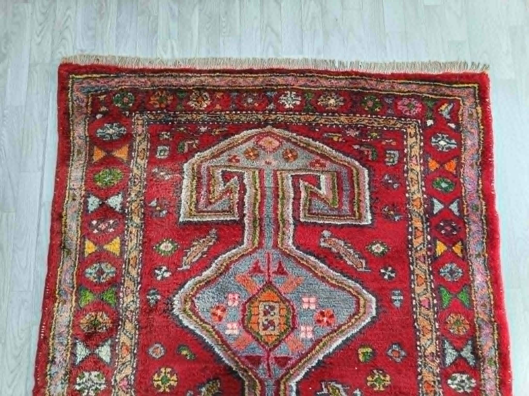 Tapis Persan Khamseh fait main