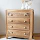 Commode Art Déco chêne rénovée