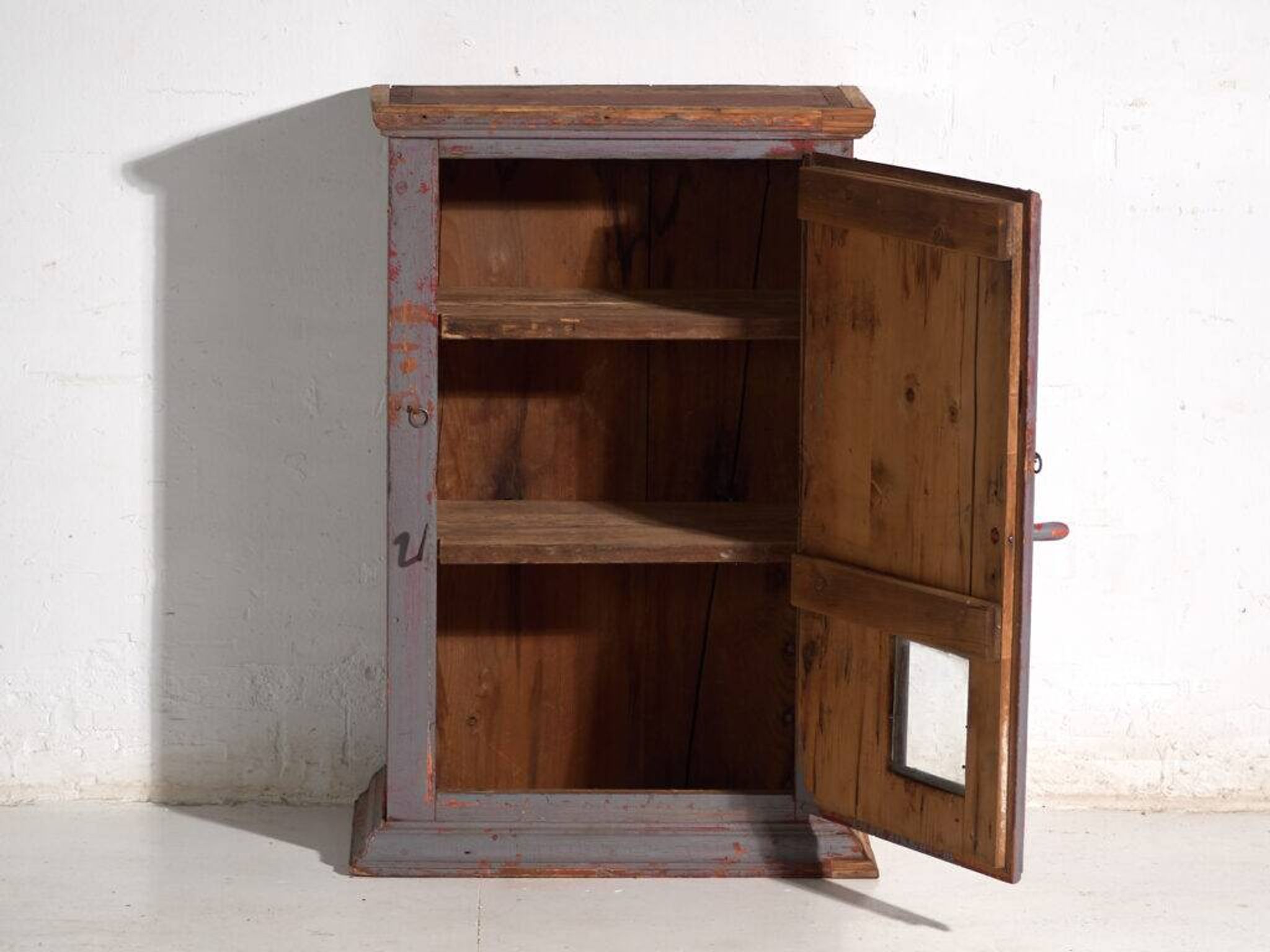 Small antique painted pine furniture – Central Europe, around 1900