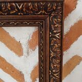 Large molded rectangular frame