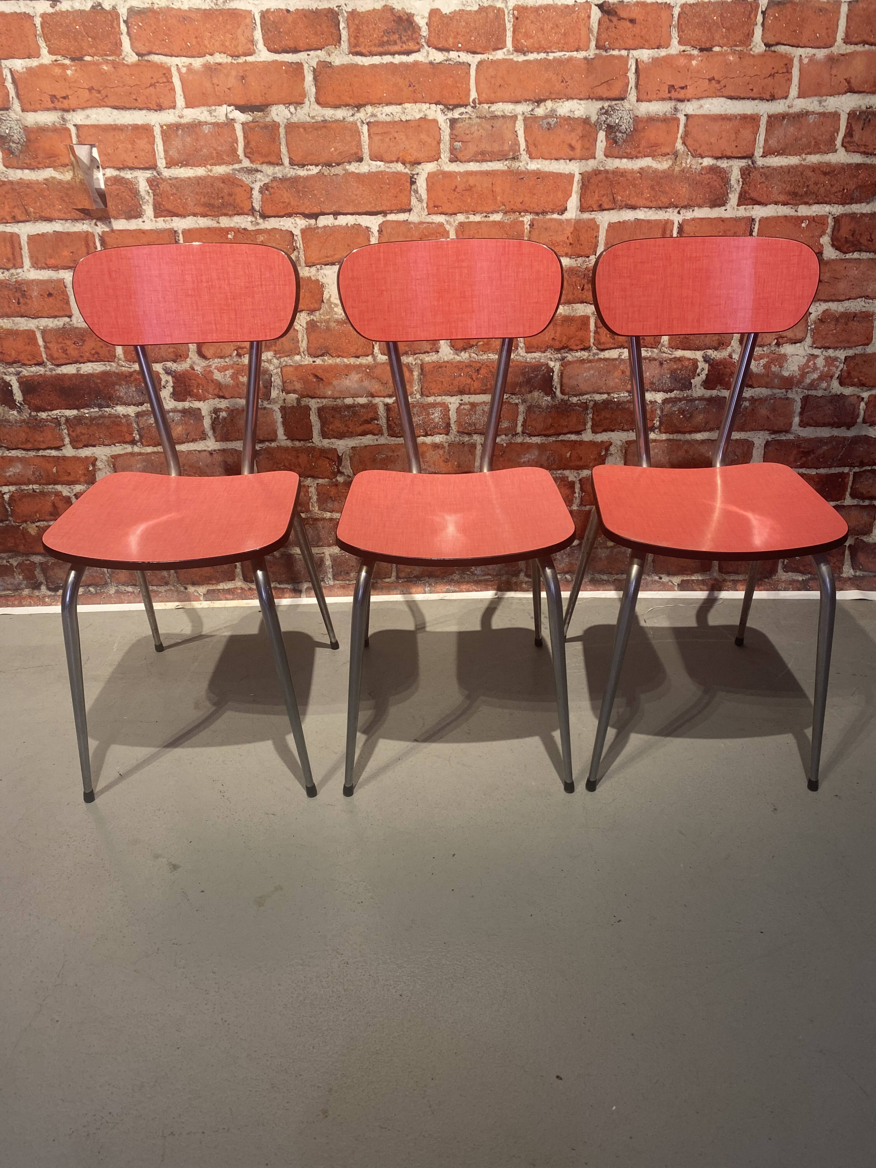 Set of 3 vintage chairs