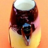 Years 1921-1959 Polychrome earthenware of Marseille Saint-Jean-du-désert Vase with cicada