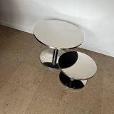 Ligne Roset 'Bobine' 27.5” & 20” Michael Koenig Table Set