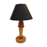 Wooden lamp 1930 vintage