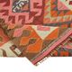 Turkish Handwoven Vintage Herki Kilim 110 cm x 318 cm