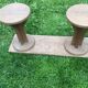 Wooden bench